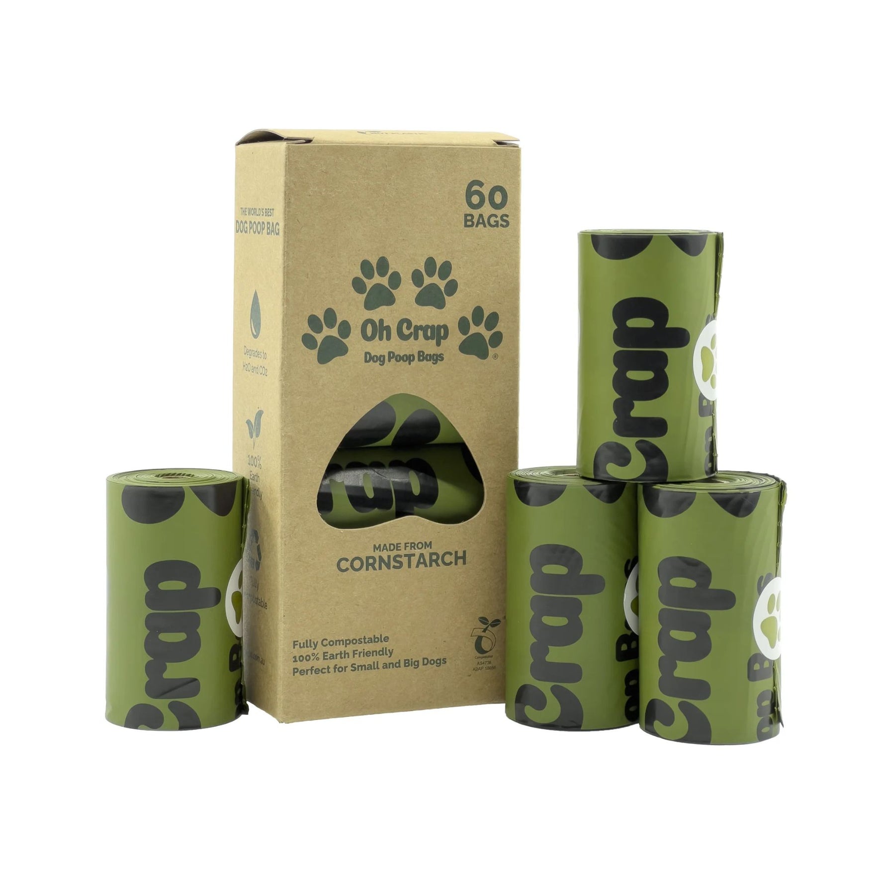 Oh Crap Compostable Dog Poop Bags