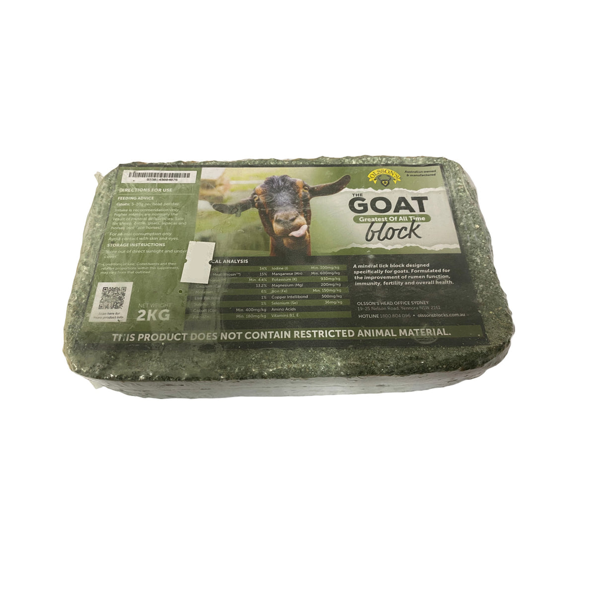 Olsson's Goat Block 2kg