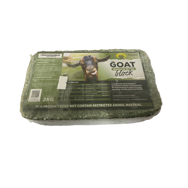 Olsson's Goat Block 2kg - vet-n-pet DIRECT