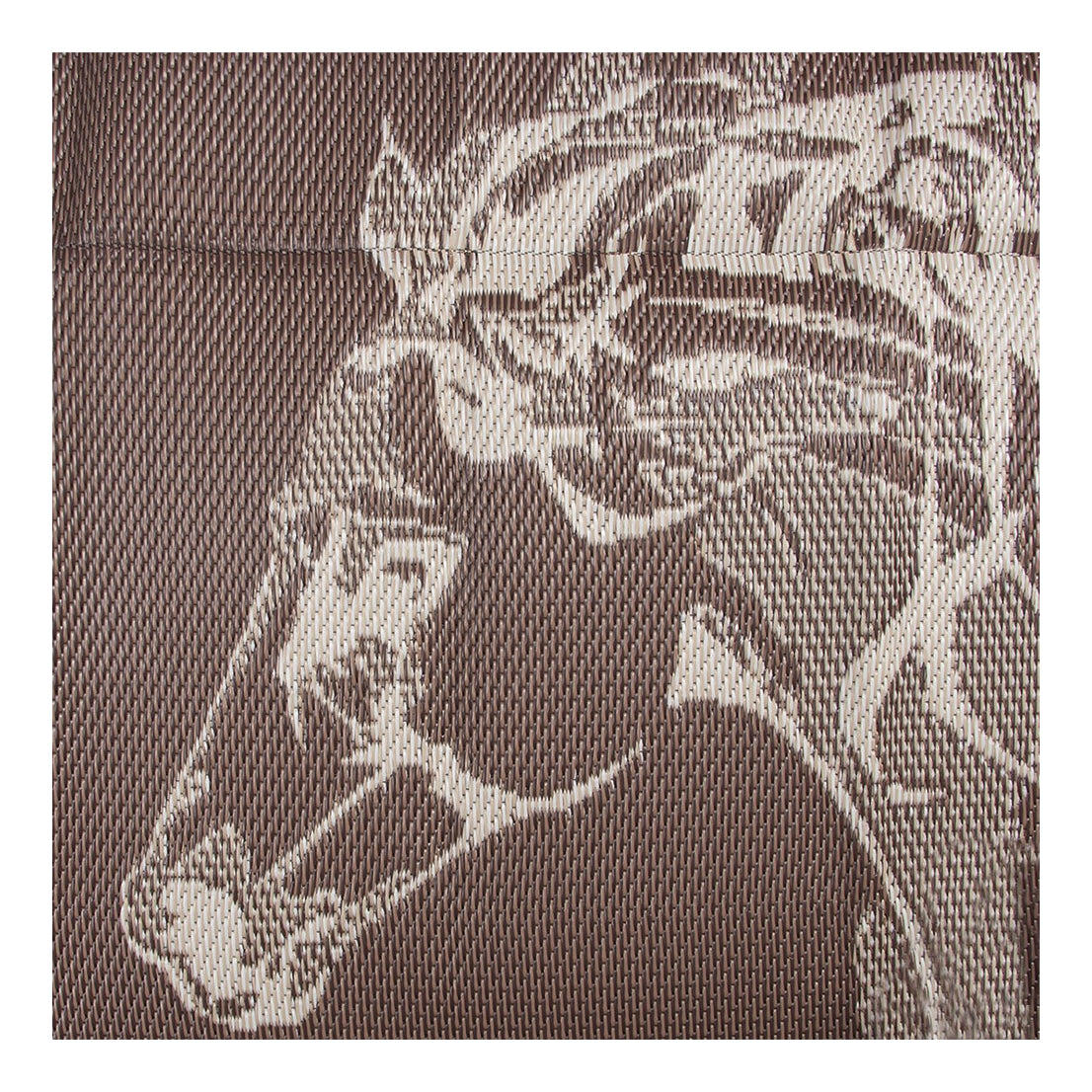 Outdoor Floor Mat - Reversible Horse Design