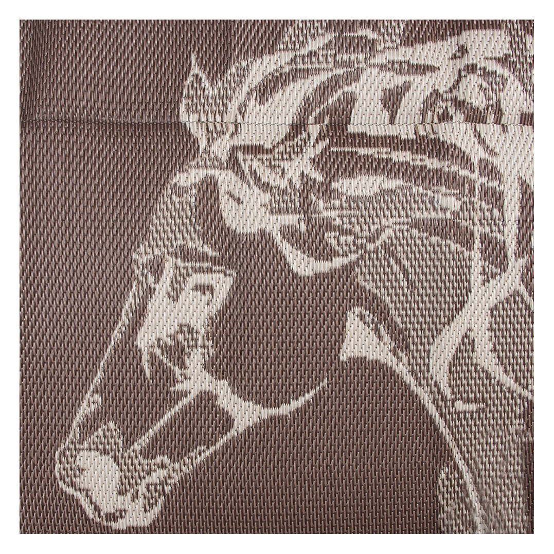 Outdoor Floor Mat - Reversible Horse Design