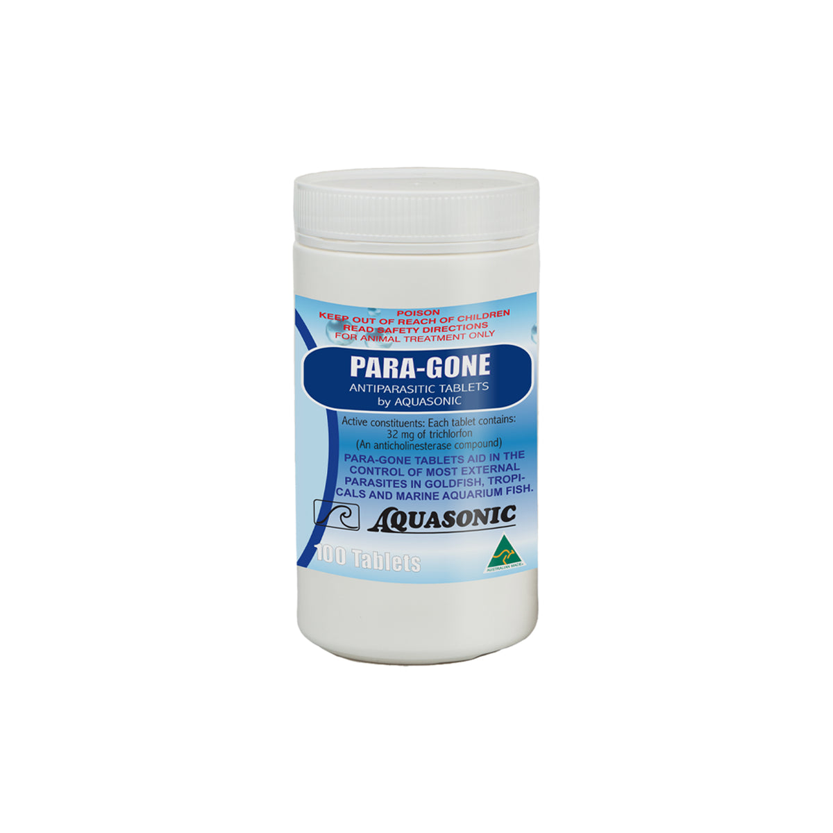 Aquasonic Paragone Anti-Parasitic Tablets