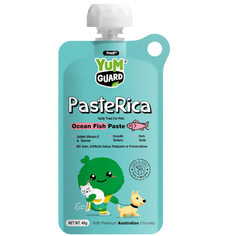 YumGuard Paste Rica Ocean Fish Paste Dog & Cat Treat 45g