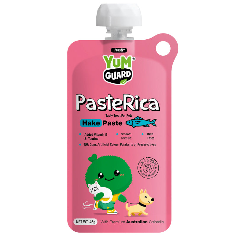 YumGuard Paste Rica Hake Paste Dog & Cat Treat 45g
