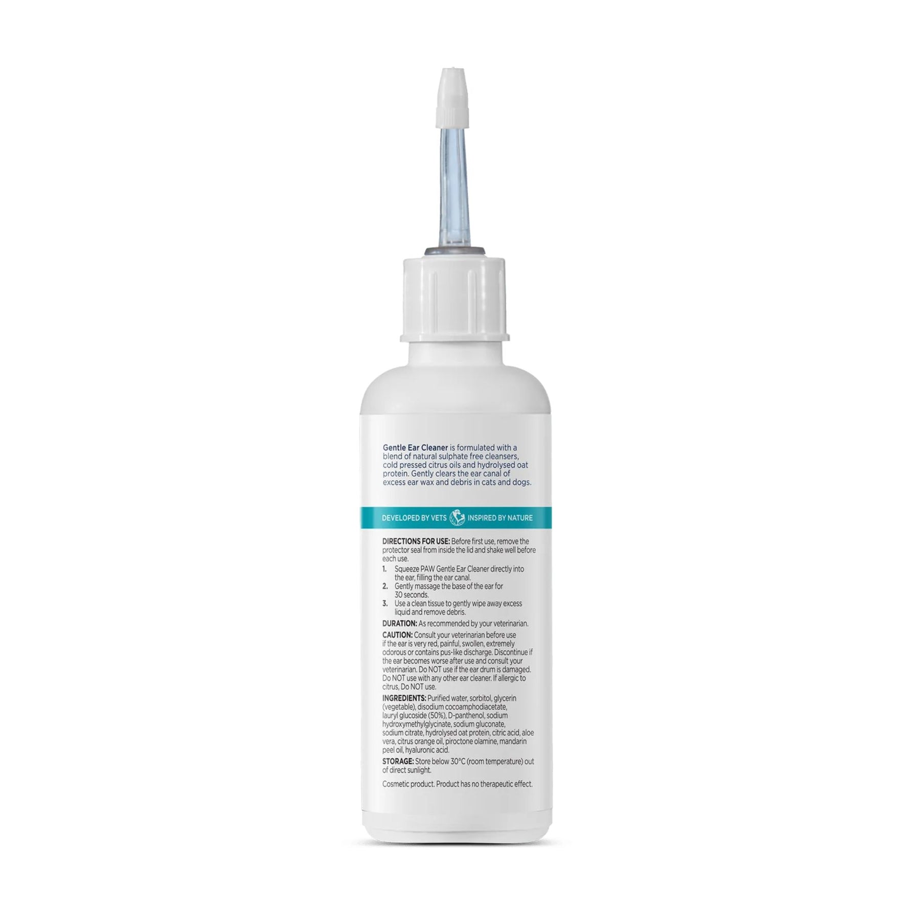 PAW Gentle Dog & Cat Ear Cleaner 120mL