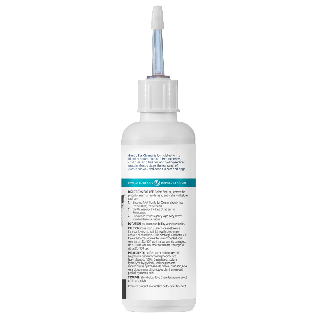 PAW Gentle Dog & Cat Ear Cleaner 120mL