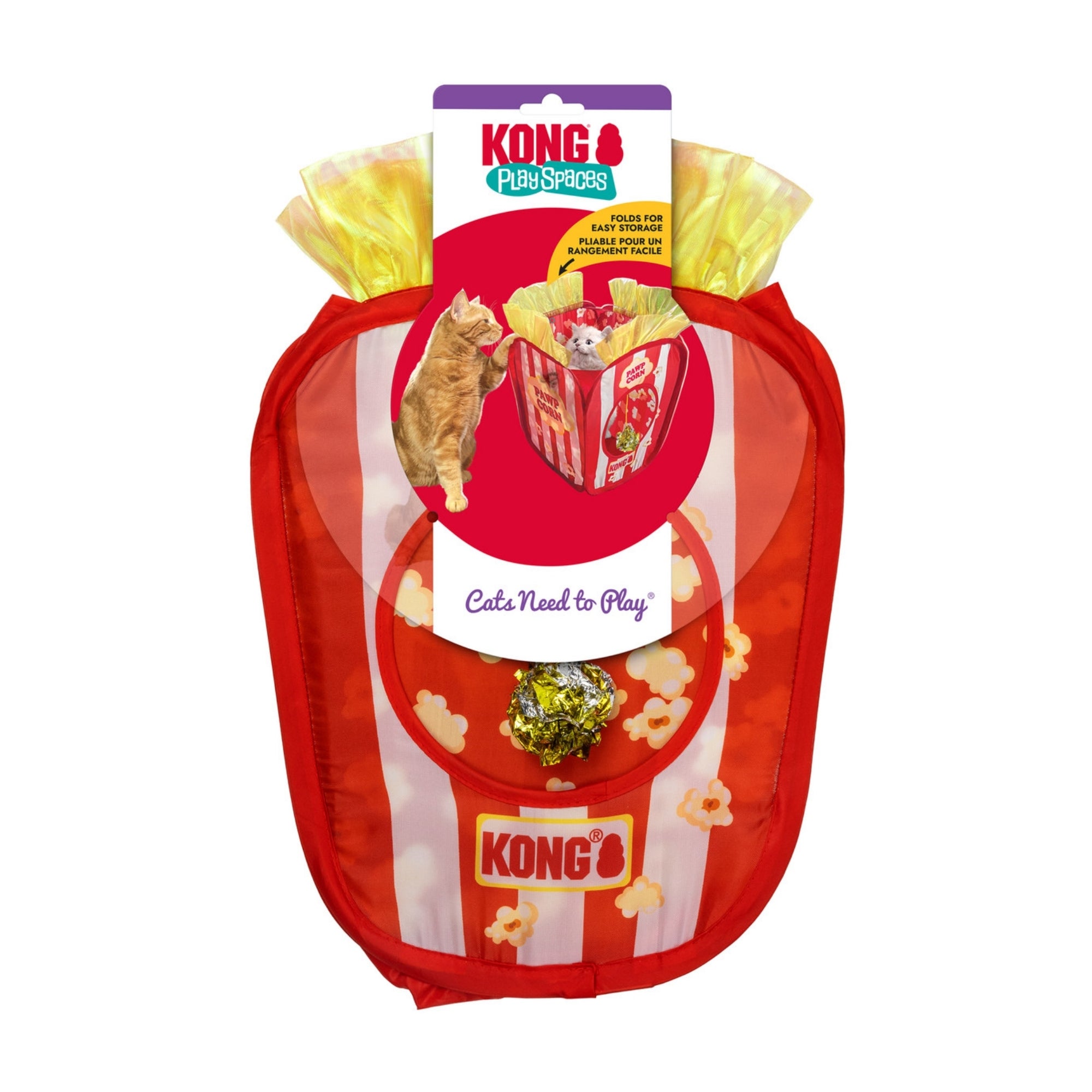 KONG Play Spaces Pawpcorn Cat Toy