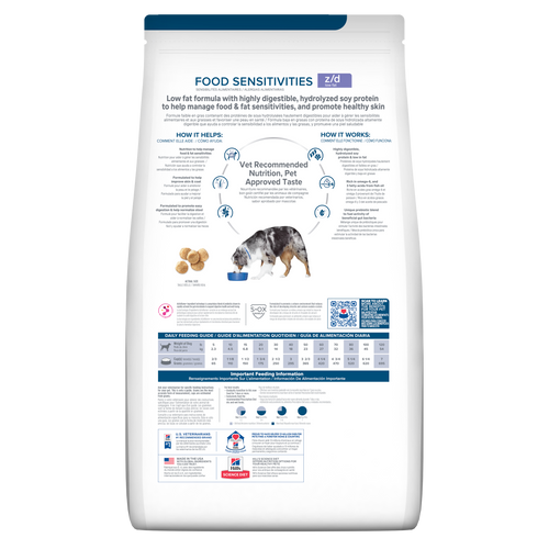 Hill's Prescription Diet z/d Low Fat Hydrolysed Soy Recipe Dry Dog Food 7.98kg