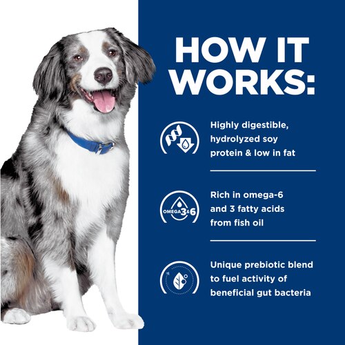 Hill's Prescription Diet z/d Low Fat Hydrolysed Soy Recipe Dry Dog Food 7.98kg