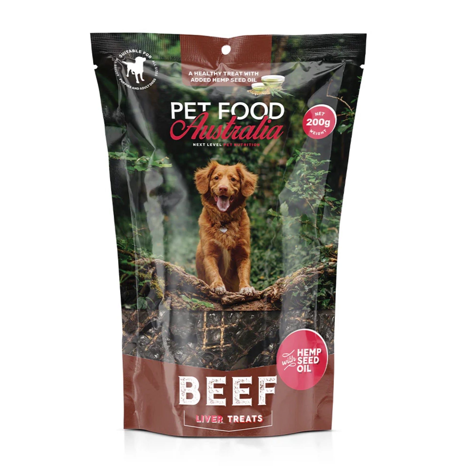 Pet Food Australia Beef Liver Treats 200g