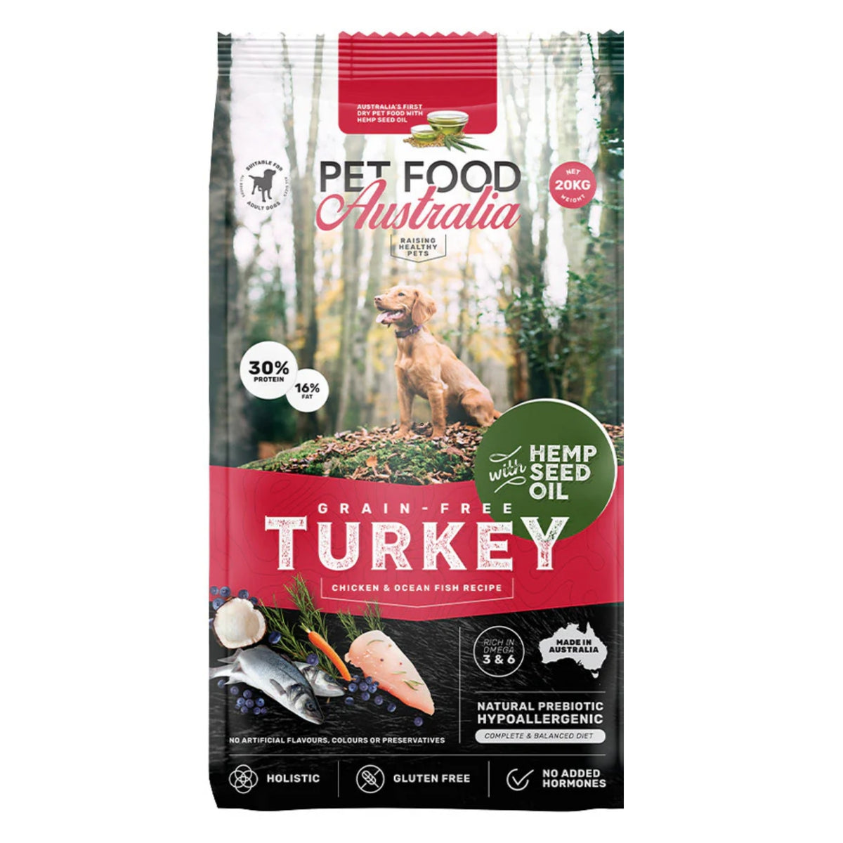 Pet Food Australia Grain Free Turkey Adult Dog Food