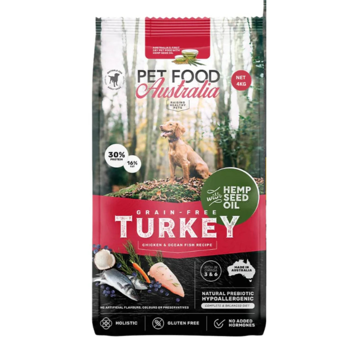 Pet Food Australia Grain Free Turkey Adult Dog Food