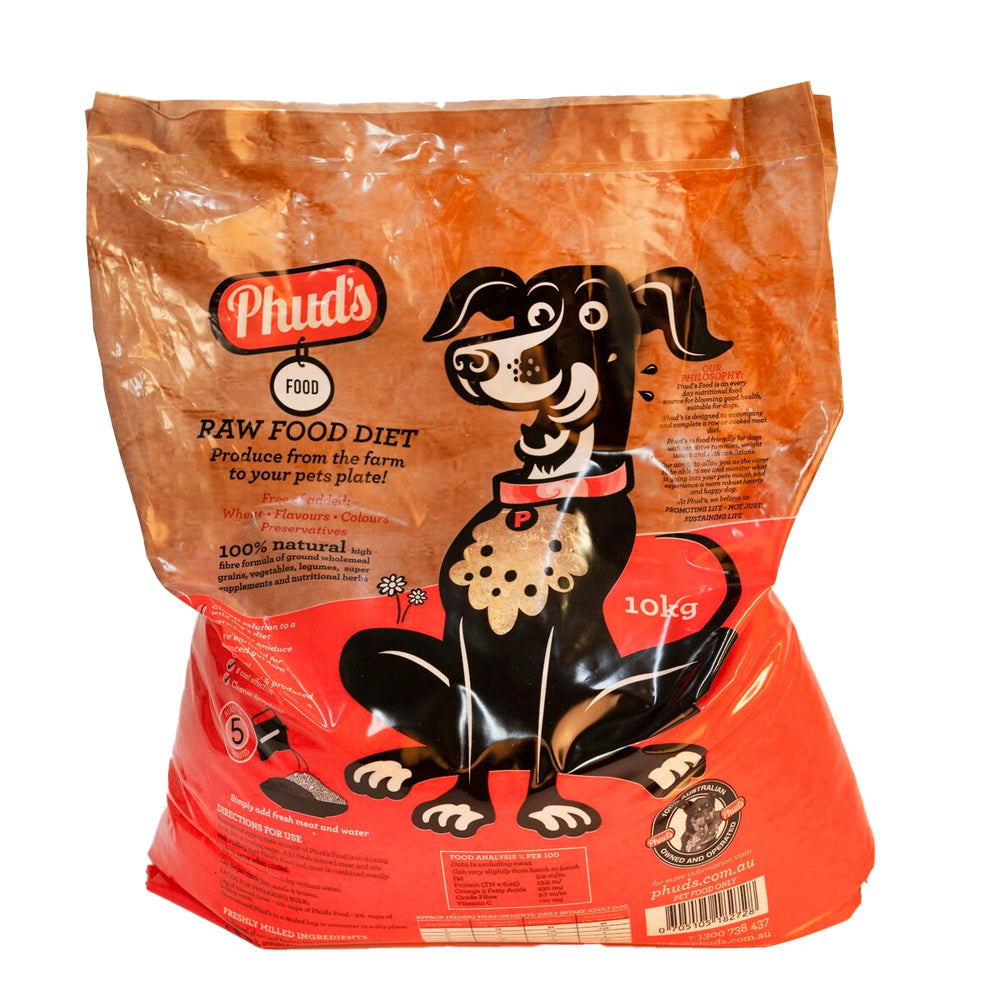 Phud's Natural Raw Dog Food Diet Mixer