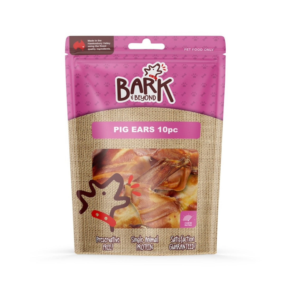 Bark & Beyond Pig Ears - 10 Pieces
