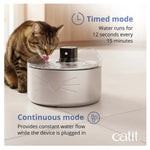 Catit PIXI Stainless Steel UV-C Drinking Fountain