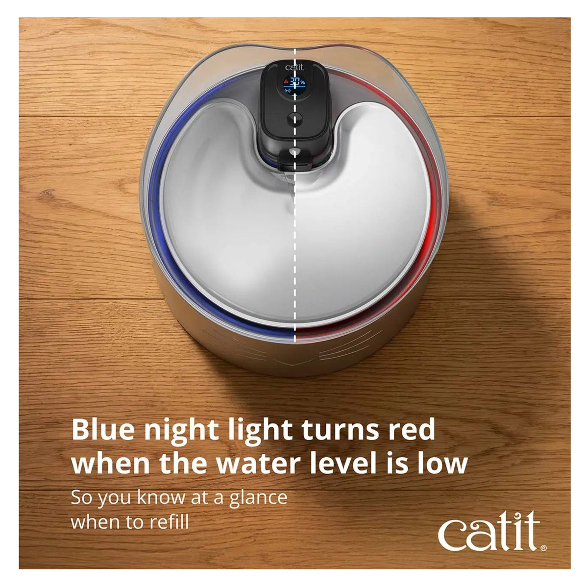 Catit PIXI Stainless Steel UV-C Drinking Fountain