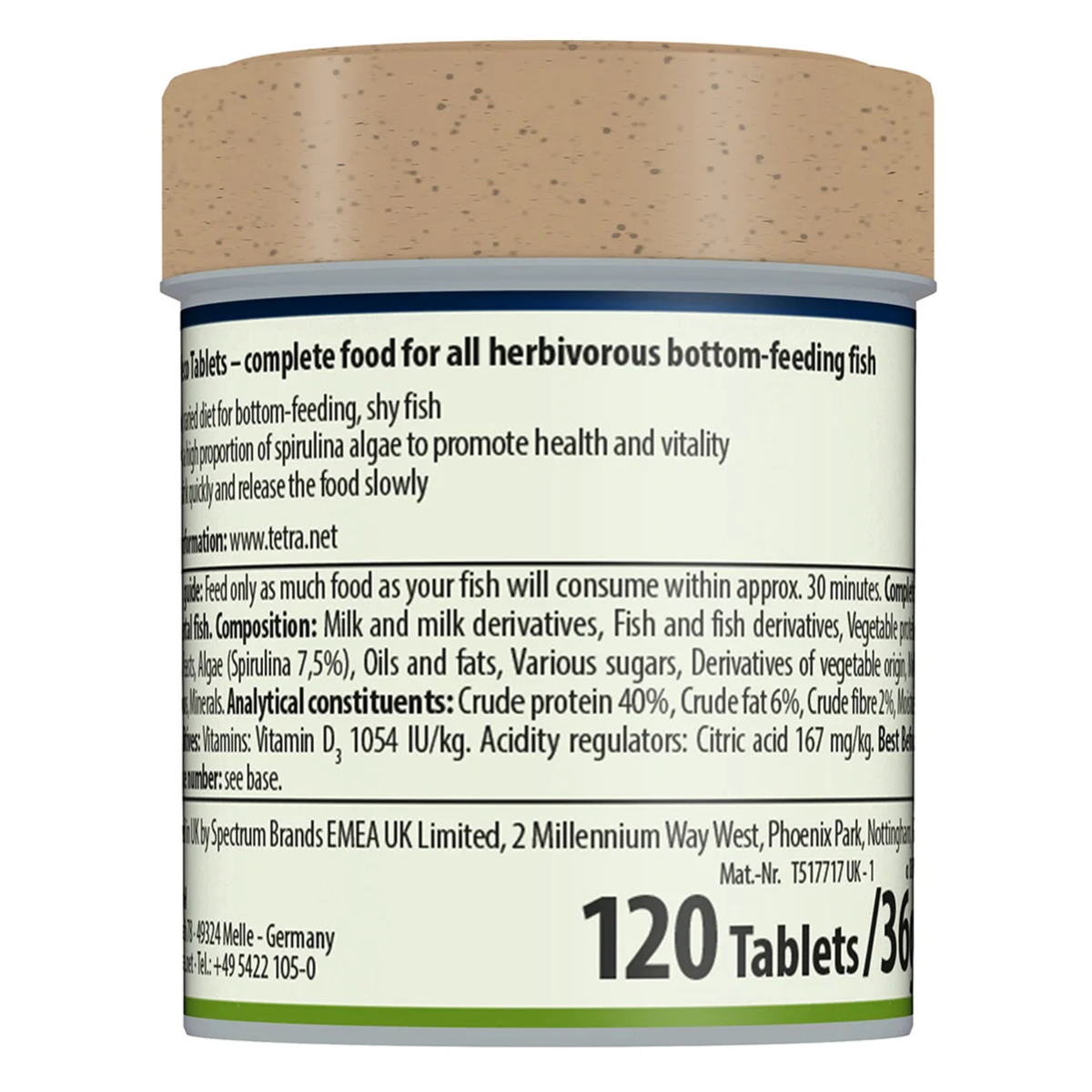 Tetra NE Pleco Tablets 36g