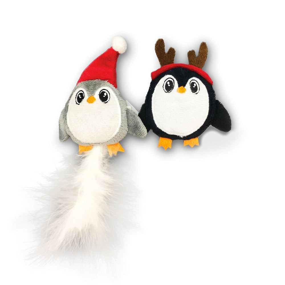 Quirky Kitty Holiday Pouncy Penguins - 2 pack