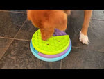 Nina Ottosson Puppy Lickin' Layers Dog Puzzle & Feeder in One