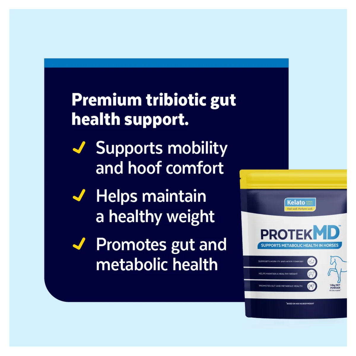 Kelato ProtekMD Metabolic Health Support for Horses 1.6kg