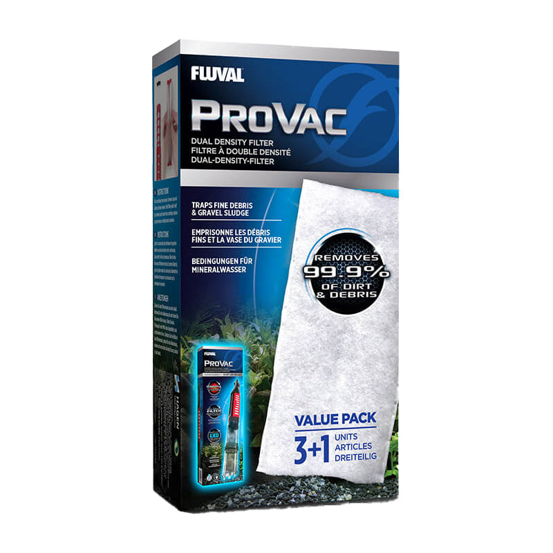 Fluval ProVAC Dual Density Replacement Filter Pads