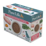 Pure Life Australian Chicken & Salmon Paté Adult Wet Dog Food 90g x 12