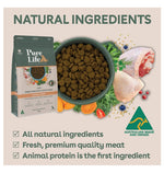 Pure Life Freeze-Dried Raw-Coated Kibble Chicken & Turkey for Puppies
