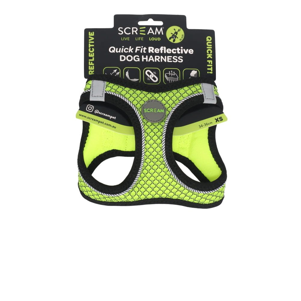 Scream Quick Fit Reflective Harness