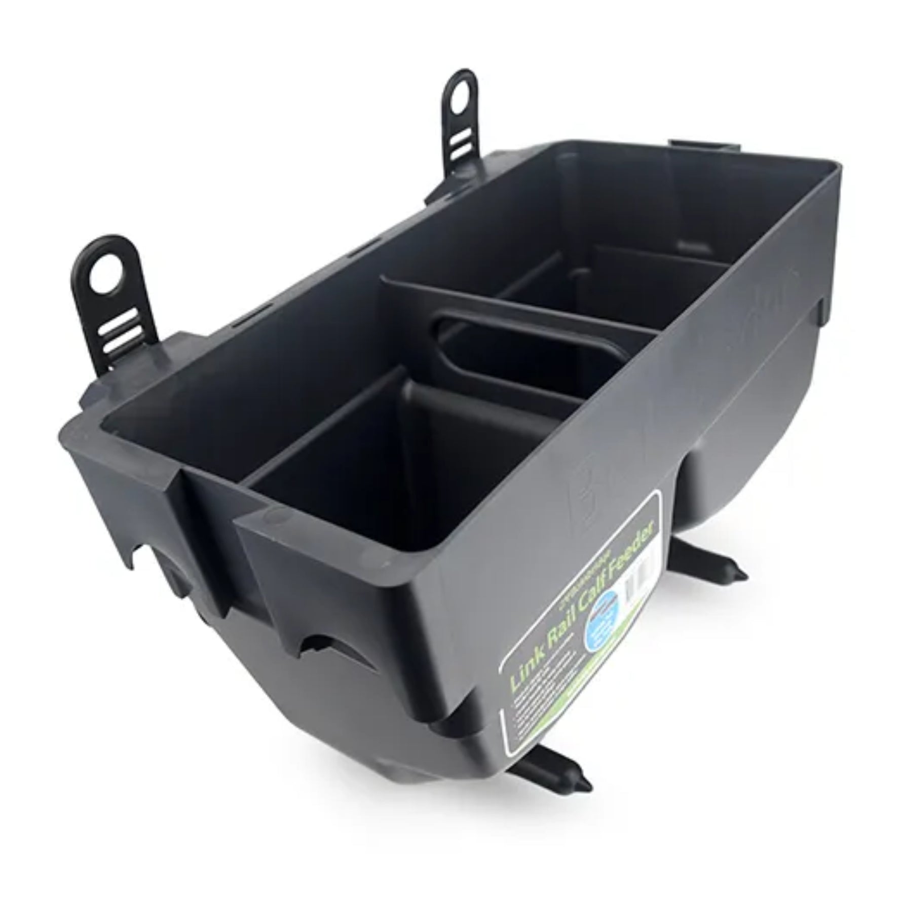 Bainbridge Link Rail Calf Feeder 2 Place with Flow Teats