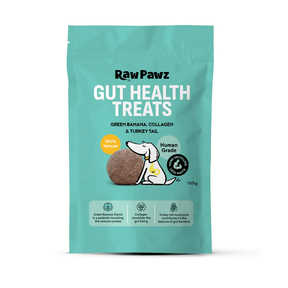 Raw Pawz Gut Health Treats 165g