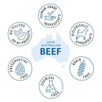 Raw4Paws Beef Raw Diet for Dogs (Frozen - Pickup Only)