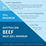Raw4Paws Beef Raw Diet for Dogs (Frozen - Pickup Only)