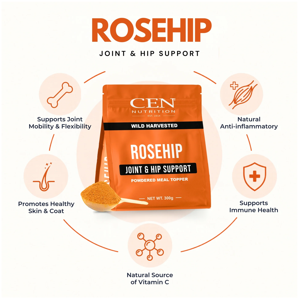 CEN Rosehip Powder 300g