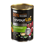 SavourLife Grain Free Adult Lamb Recipe Wet Dog Food 375g