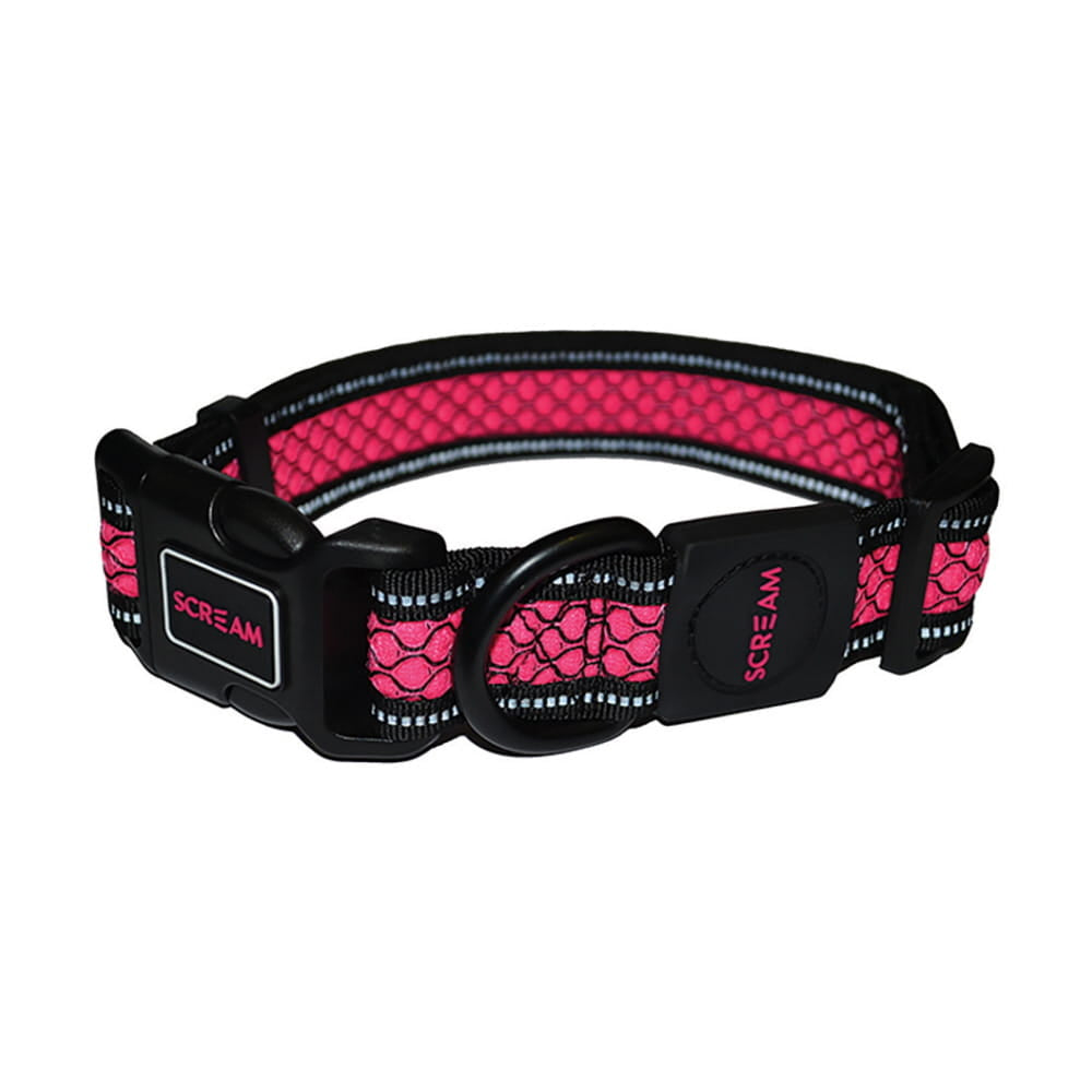 Scream Reflective Adjustable Dog Collar
