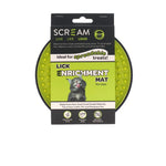 Scream Cat Lick Enrichment Mat for Crate/Cage - Round