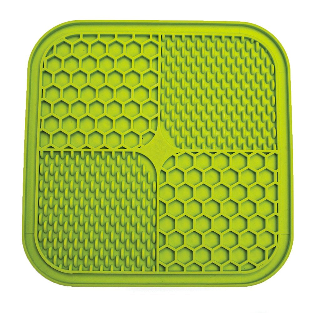 Scream Lick Enrichment Mat Non Skid Base - Square