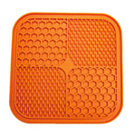 Scream Lick Enrichment Mat Non Skid Base - Square