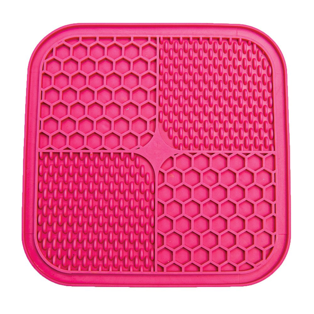 Scream Lick Enrichment Mat Non Skid Base - Square