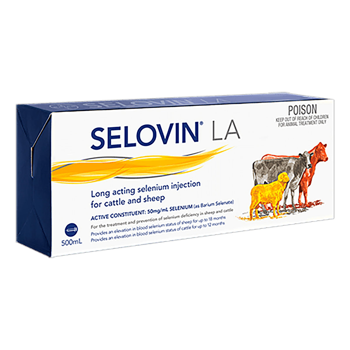 Selovin LA Selinium Injection 500mL