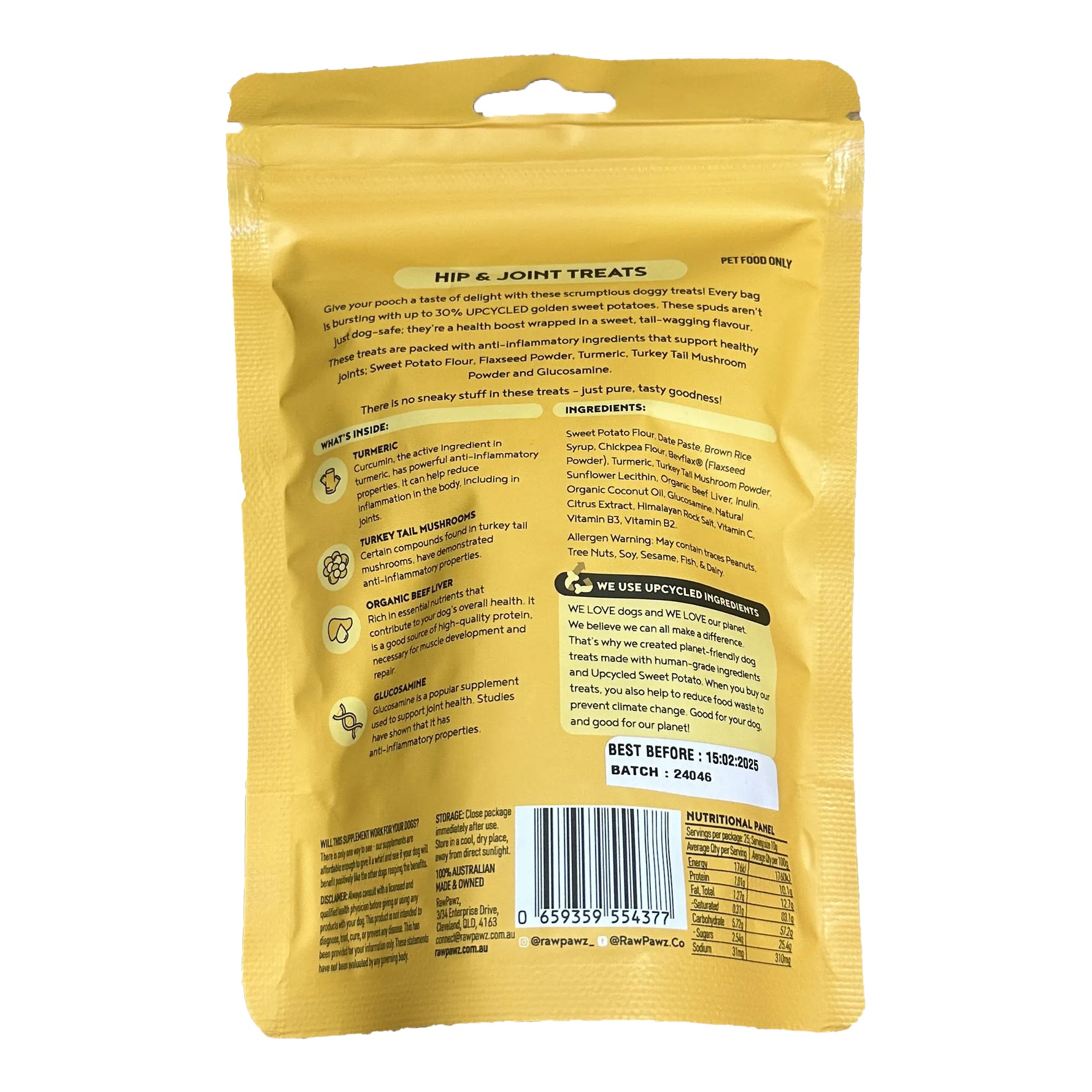 Raw Pawz Senior Treats 165g