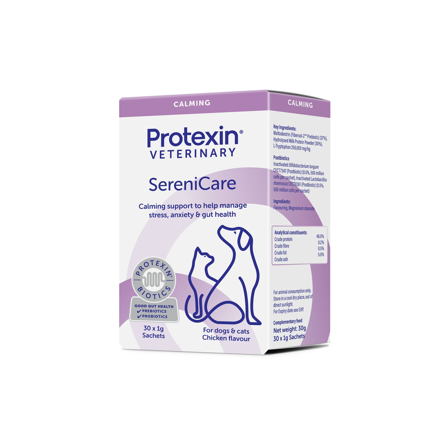 Protexin SereniCare Calming Support for Dogs & Cats - 30 x 1g Sachets