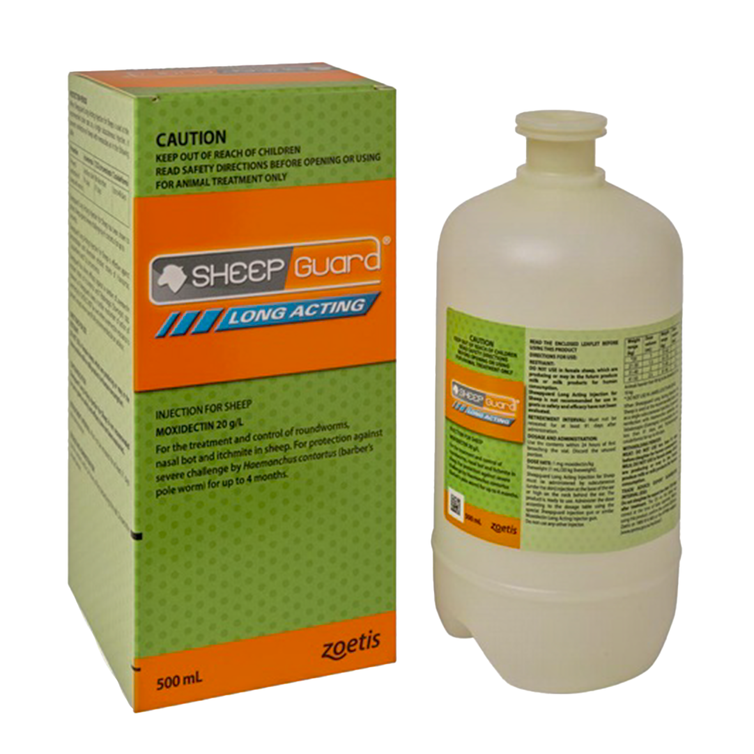 Sheepguard LA Long Acting Injection Drench for Sheep 500mL