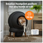 PetSafe ScoopFree SmartSpin Self-Cleaning Litter Box - Black