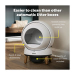 PetSafe ScoopFree SmartSpin Self-Cleaning Litter Box - White