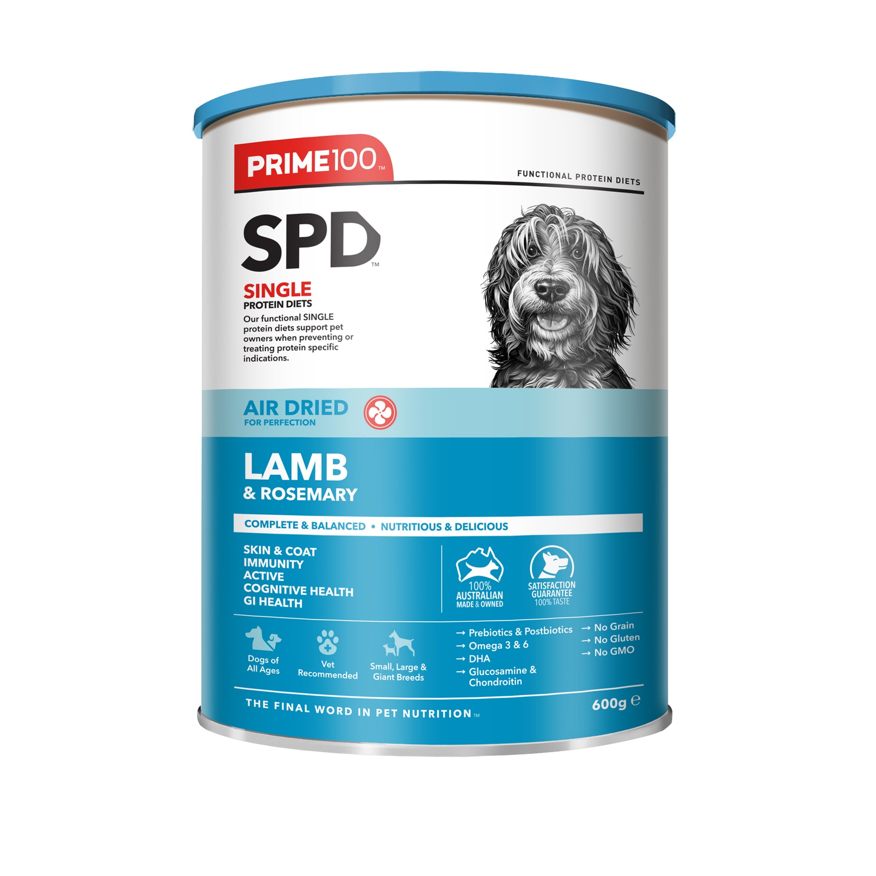 Prime100 SPD Air Dried Lamb & Rosemary
