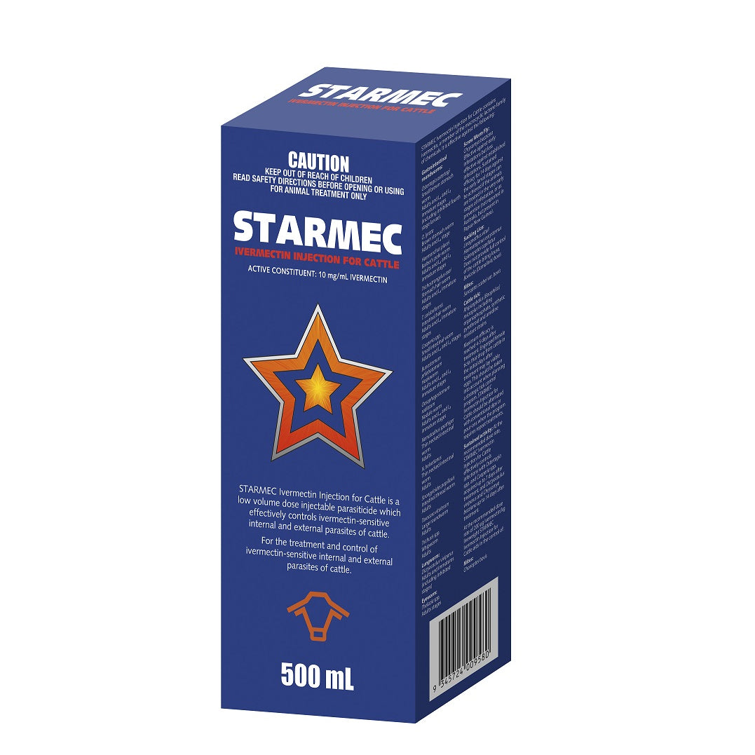 Starmec Ivermectin Injection for Cattle 500mL