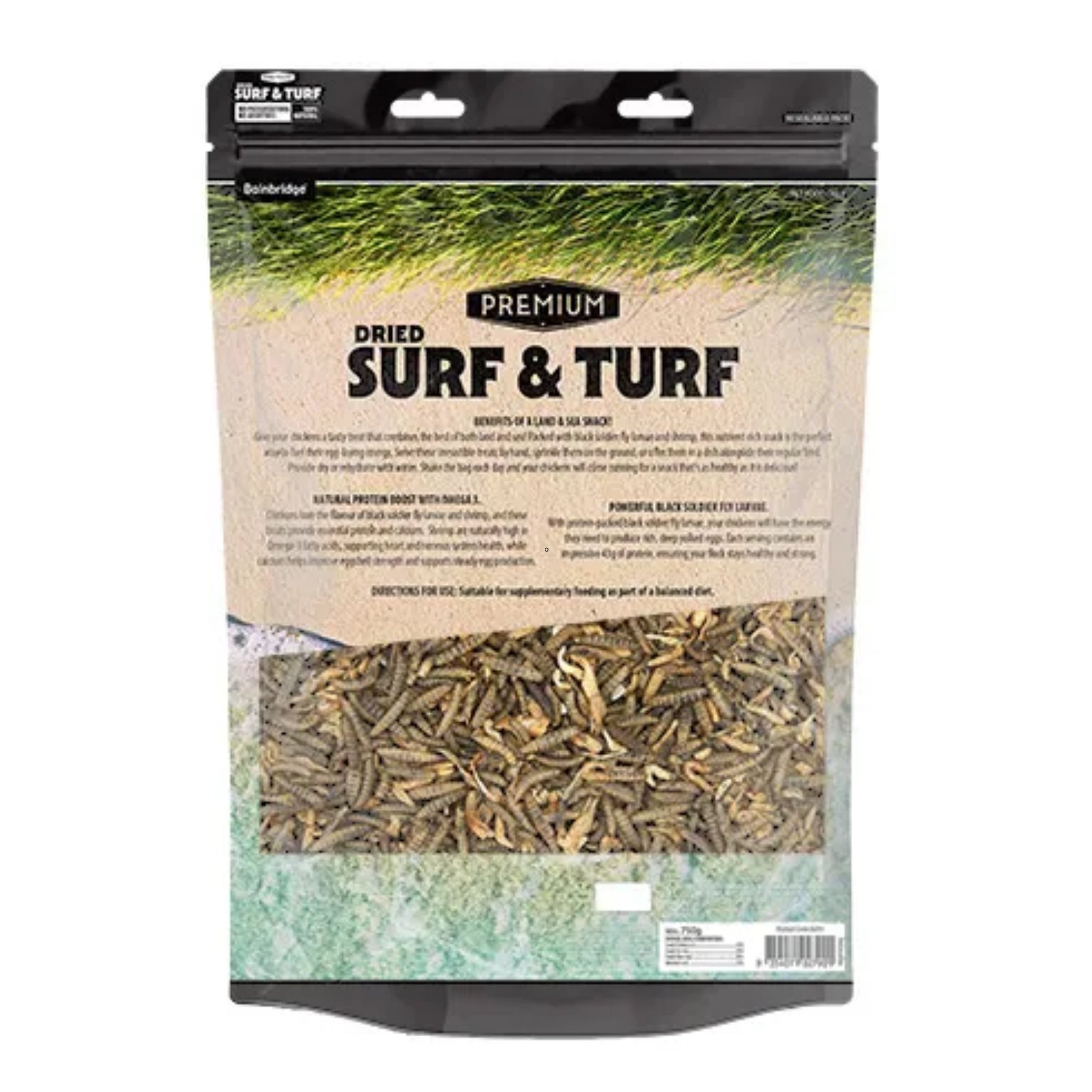 Bainbridge Surf & Turf Shrimp & Black Soldier Fly Larvae Treat