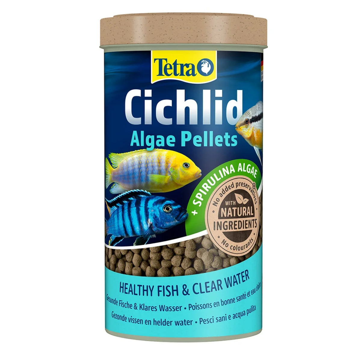 Tetra NE Chichlid Algae Pellets 165g