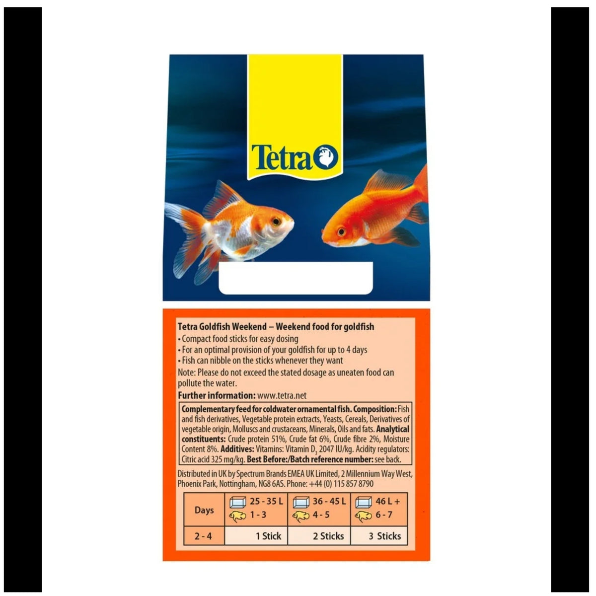 Tetra Goldfish Weekend 9g